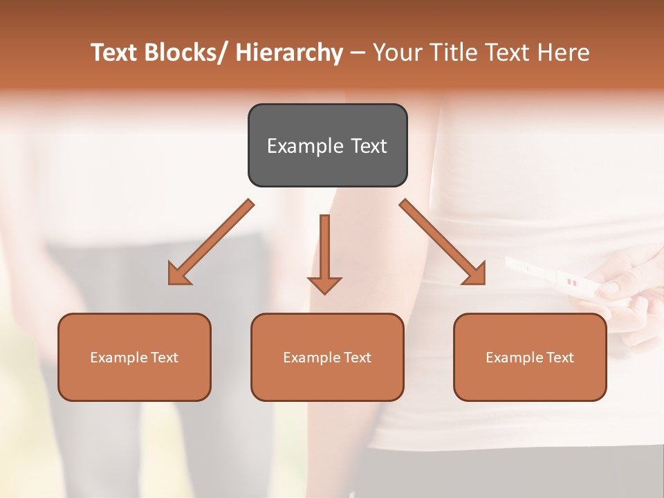 Calories Model Hip PowerPoint Template