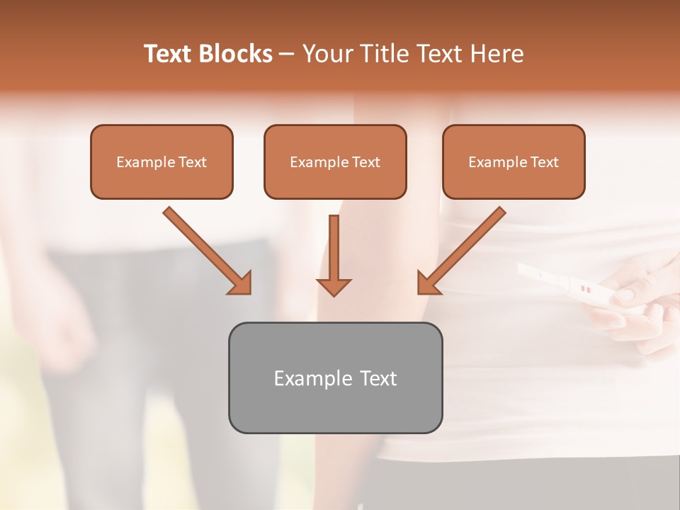 Calories Model Hip PowerPoint Template
