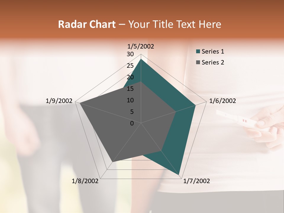 Calories Model Hip PowerPoint Template