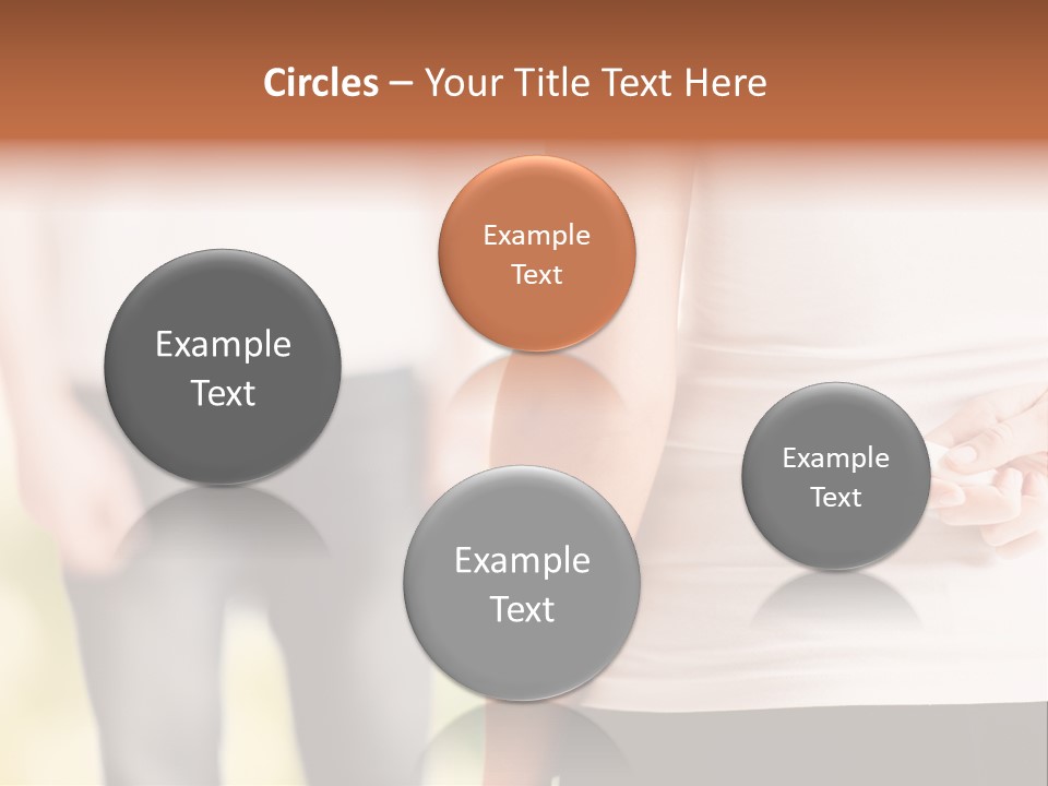 Calories Model Hip PowerPoint Template