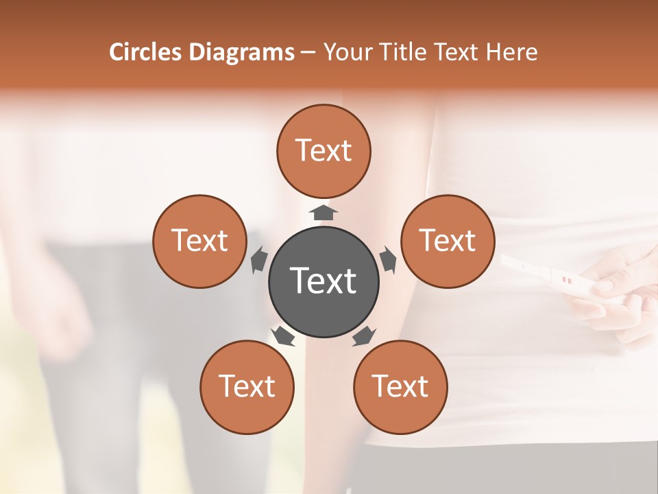 Calories Model Hip PowerPoint Template
