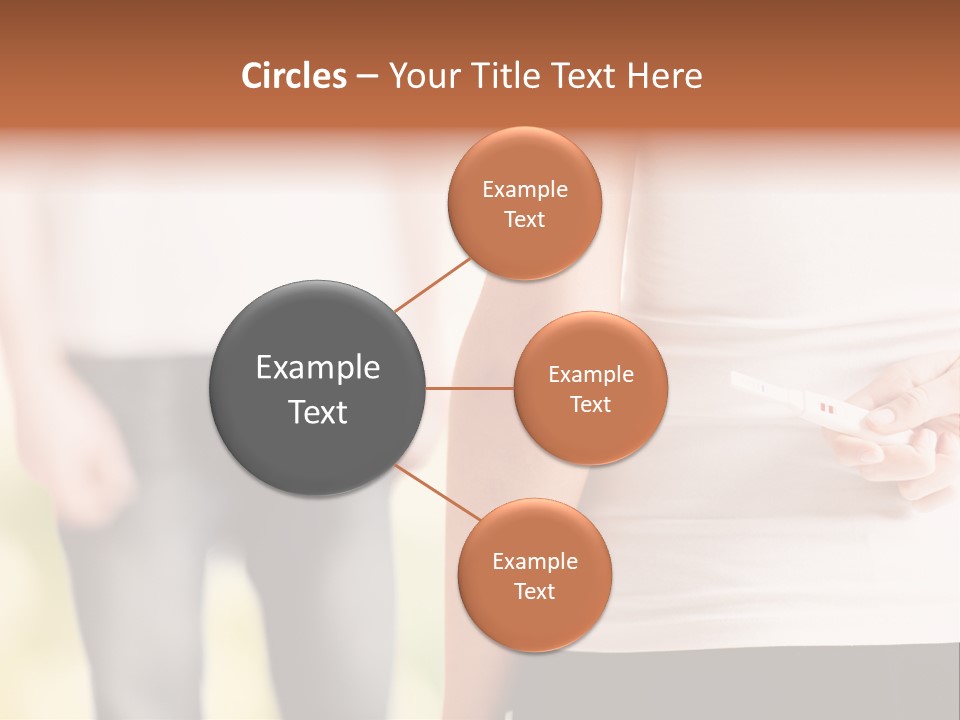 Calories Model Hip PowerPoint Template