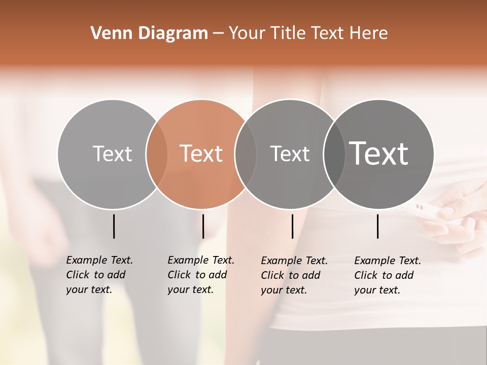 Calories Model Hip PowerPoint Template