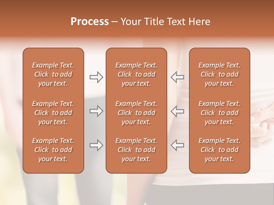 Calories Model Hip PowerPoint Template