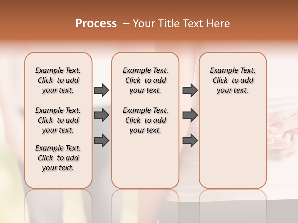 Calories Model Hip PowerPoint Template