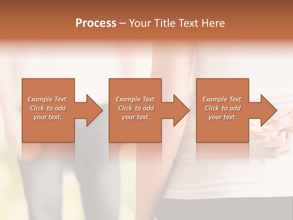 Calories Model Hip PowerPoint Template