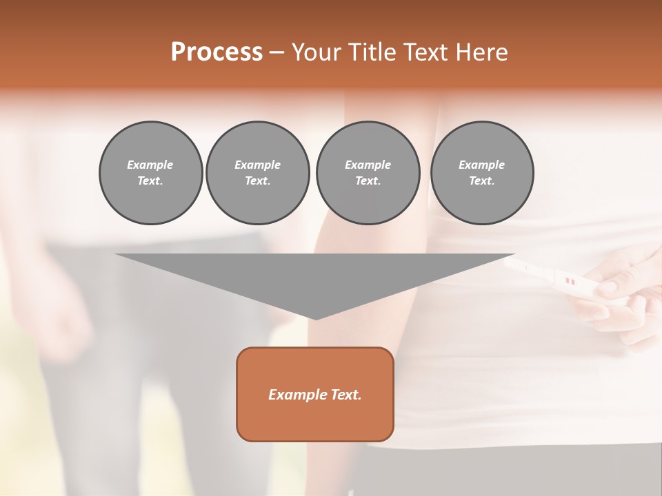 Calories Model Hip PowerPoint Template