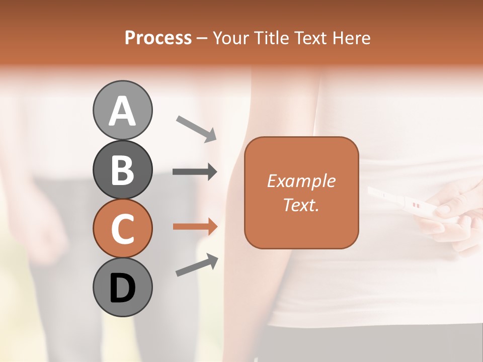 Calories Model Hip PowerPoint Template