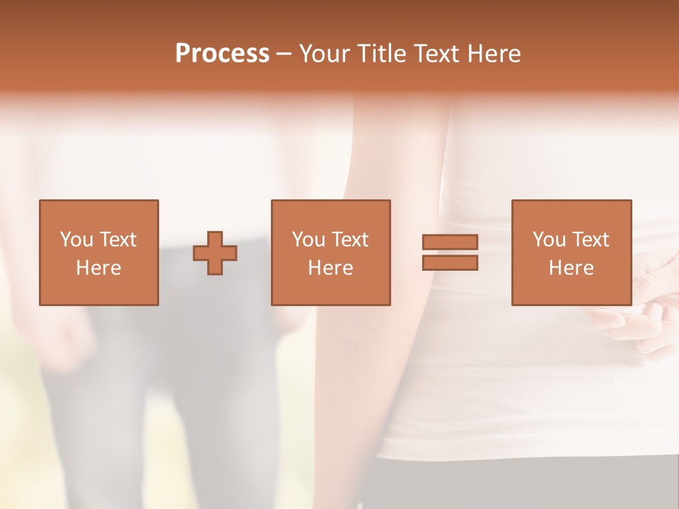 Calories Model Hip PowerPoint Template