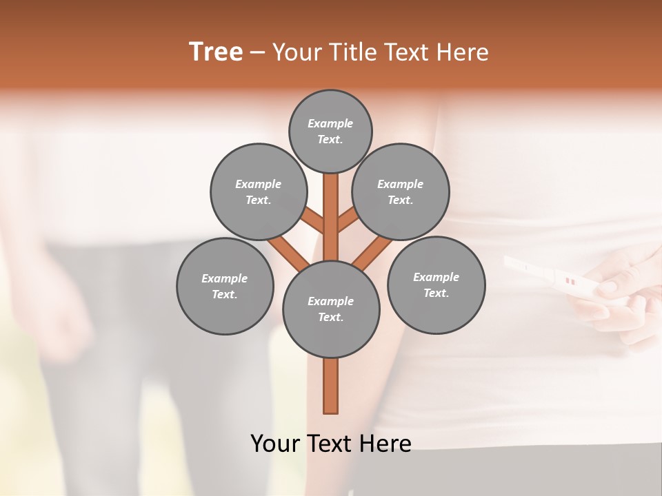 Calories Model Hip PowerPoint Template