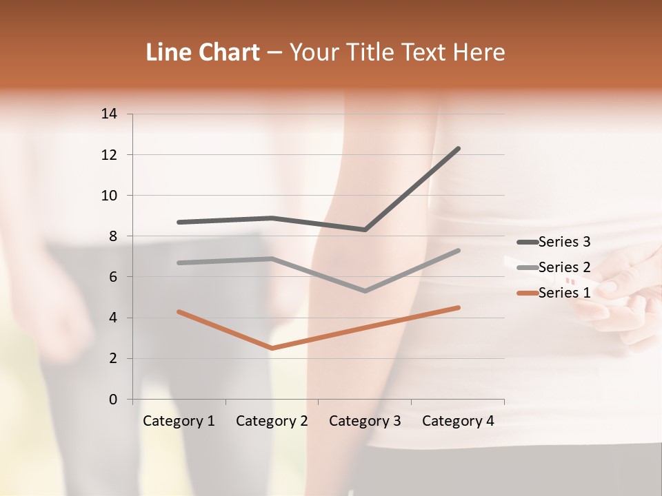 Calories Model Hip PowerPoint Template