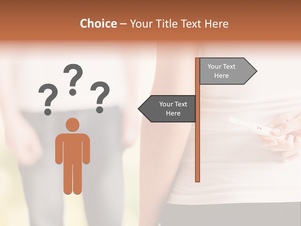 Calories Model Hip PowerPoint Template