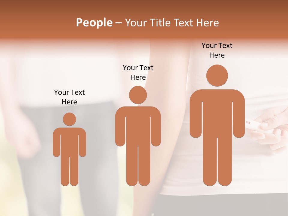 Calories Model Hip PowerPoint Template