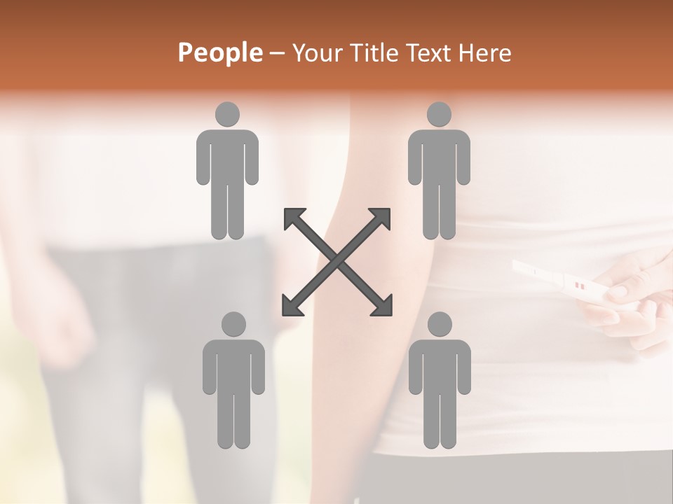 Calories Model Hip PowerPoint Template