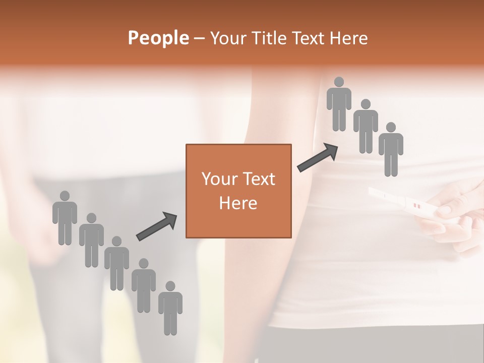 Calories Model Hip PowerPoint Template