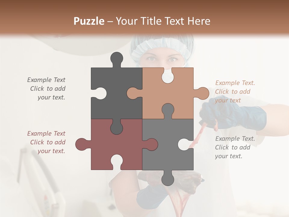 Slim Gym Cellulite PowerPoint Template