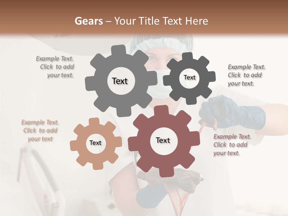 Slim Gym Cellulite PowerPoint Template