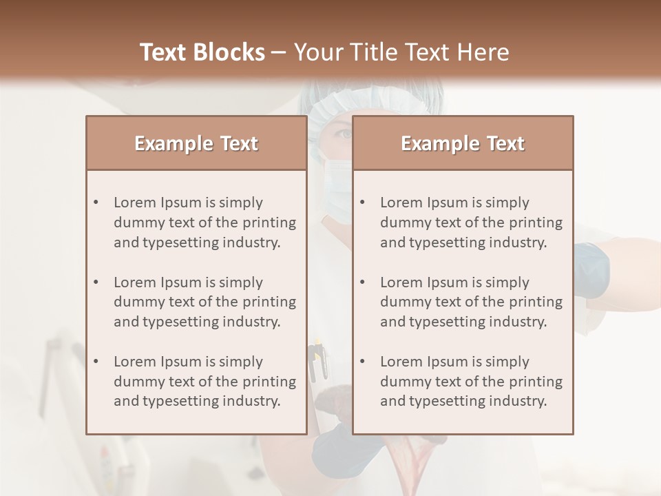Slim Gym Cellulite PowerPoint Template