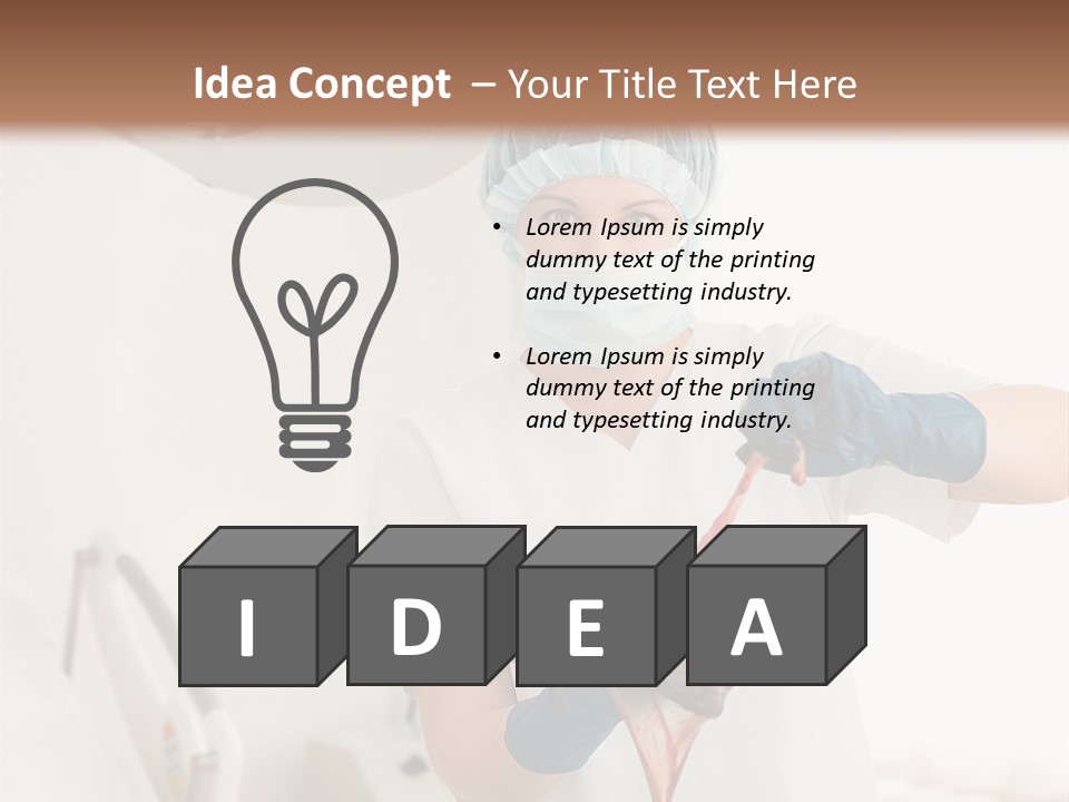 Slim Gym Cellulite PowerPoint Template