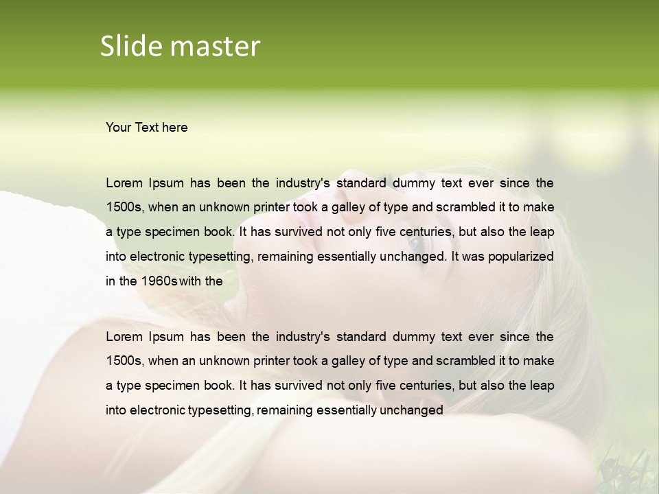 Fitness Diet Underwear PowerPoint Template