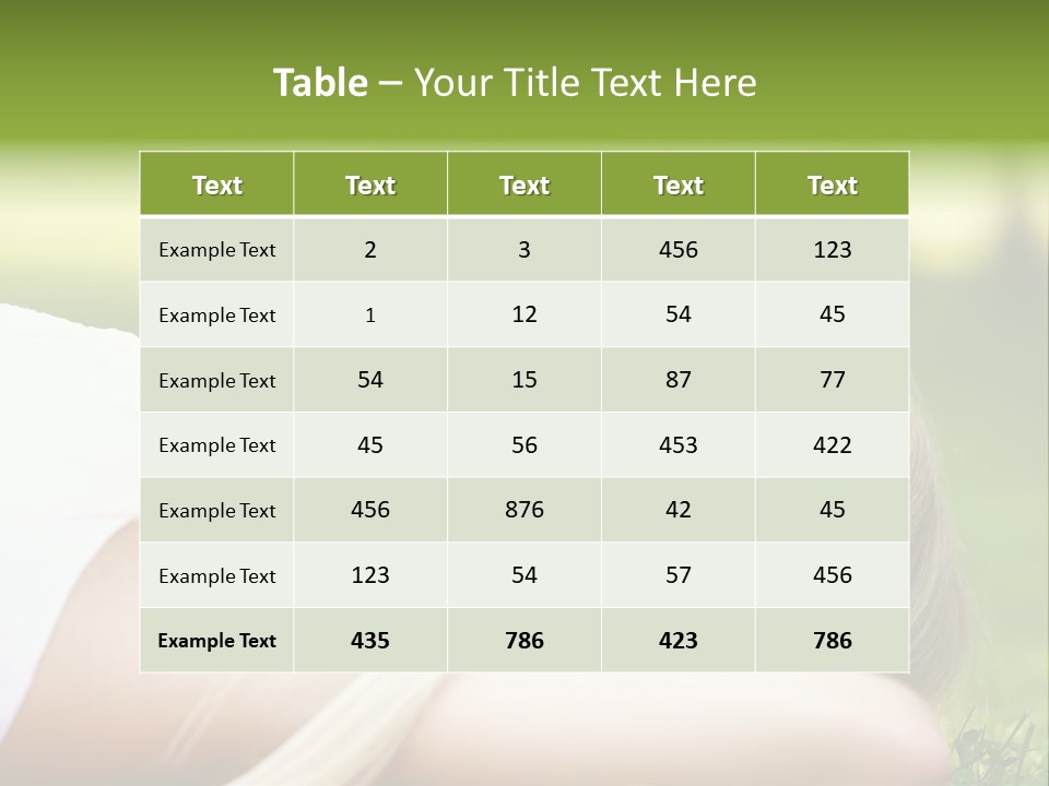 Fitness Diet Underwear PowerPoint Template