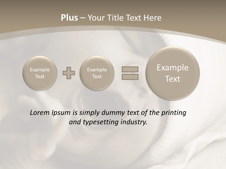 Gym Female Attractive PowerPoint Template