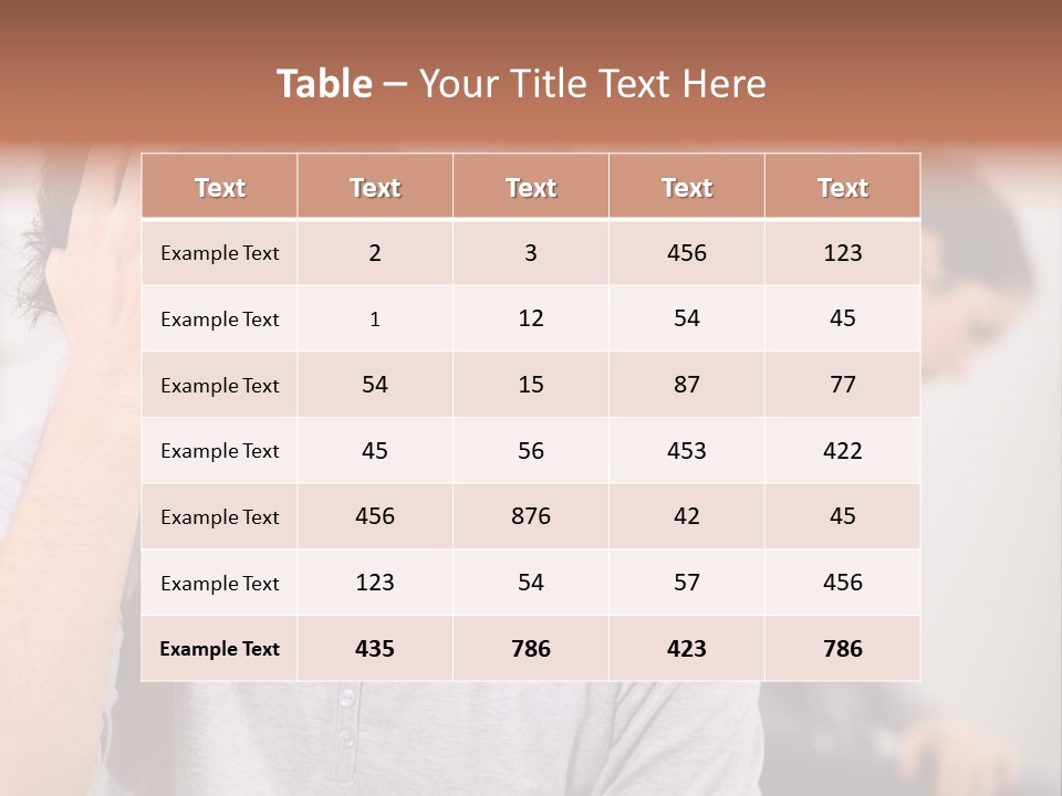 A Man Holding His Head In Front Of A Mirror PowerPoint Template