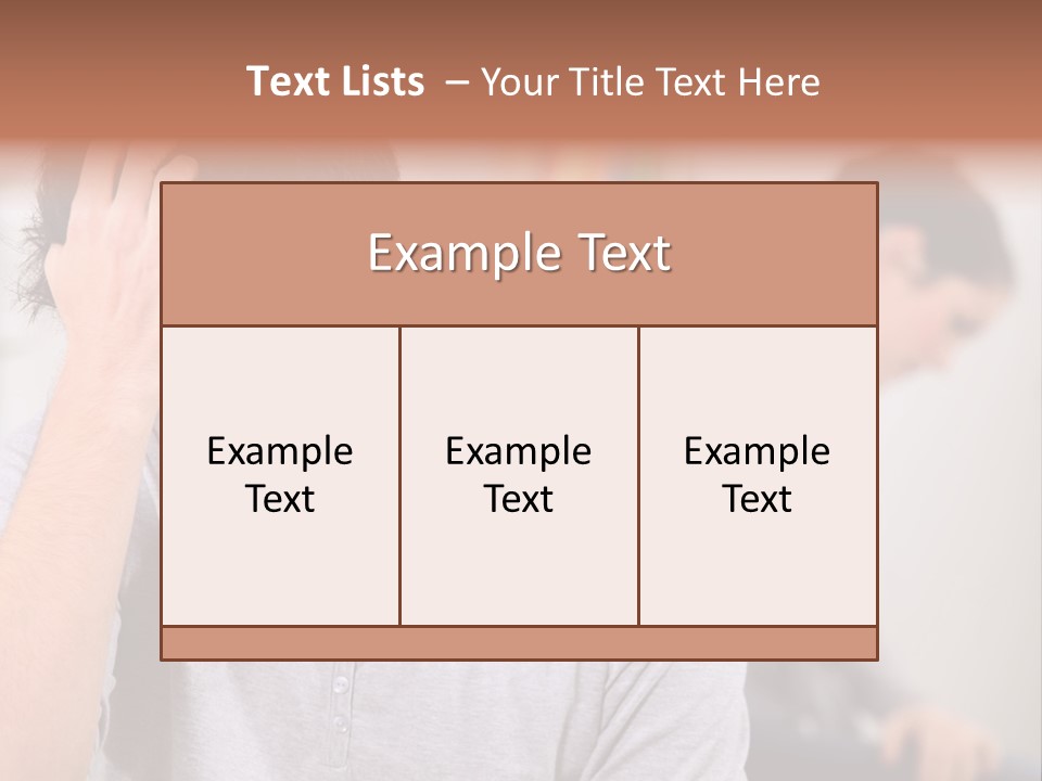 A Man Holding His Head In Front Of A Mirror PowerPoint Template