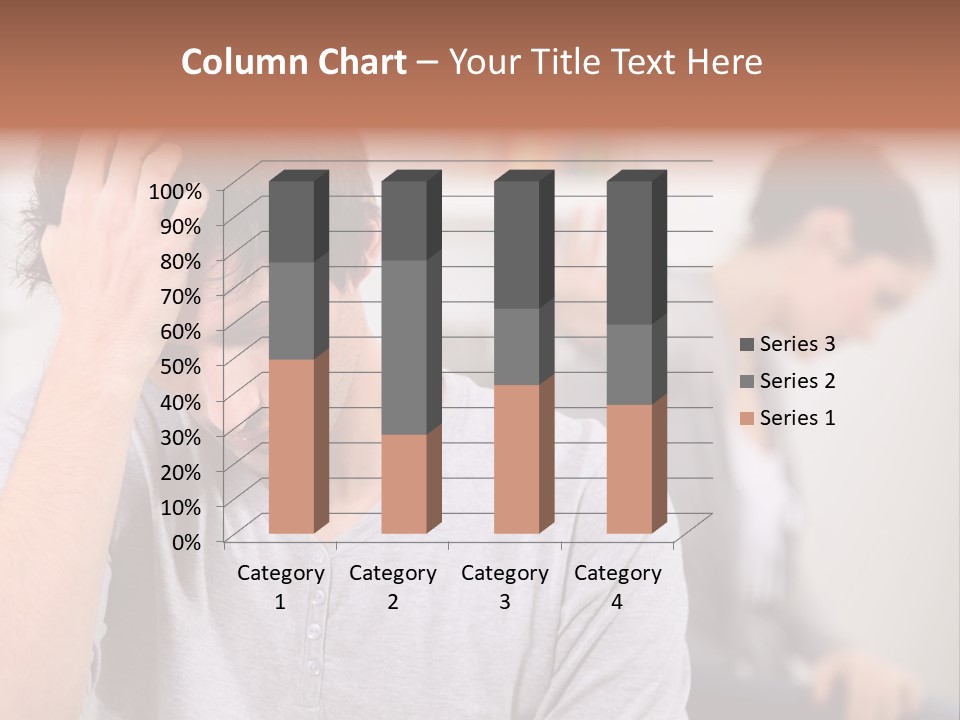 A Man Holding His Head In Front Of A Mirror PowerPoint Template