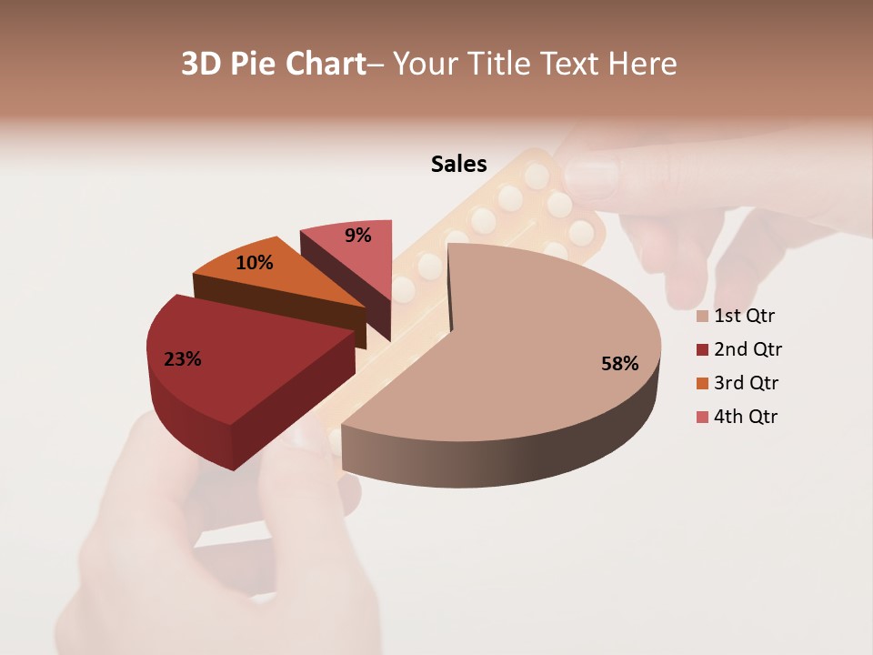 Attractive Diet Female PowerPoint Template