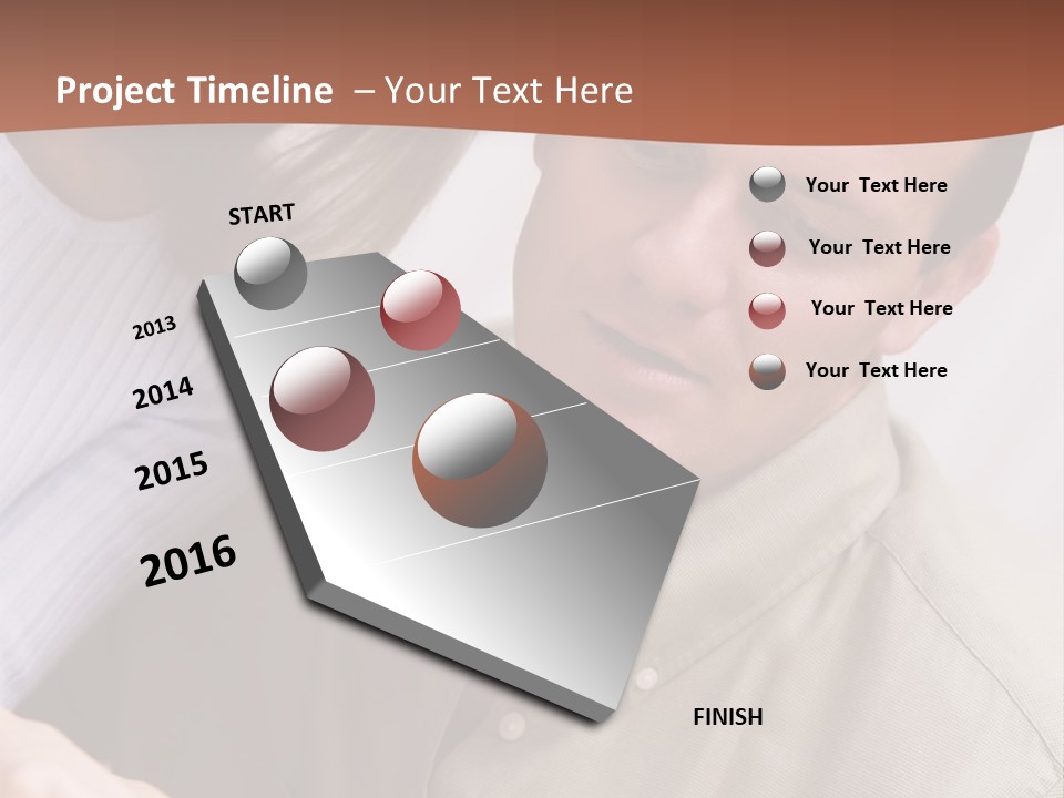 Attractive Diet Female PowerPoint Template