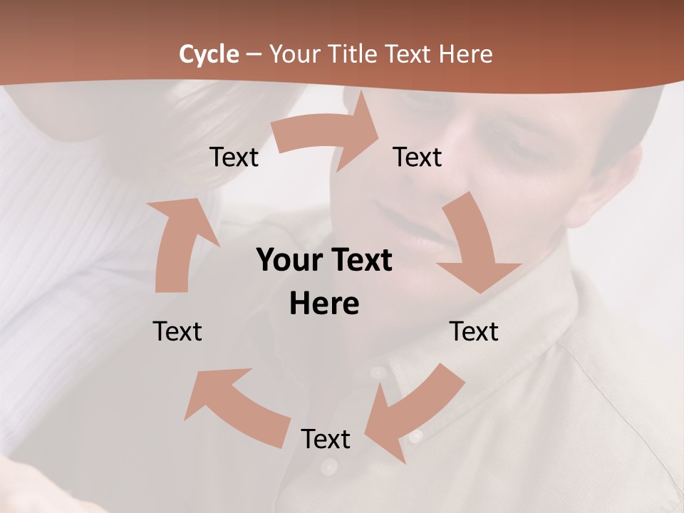 Attractive Diet Female PowerPoint Template