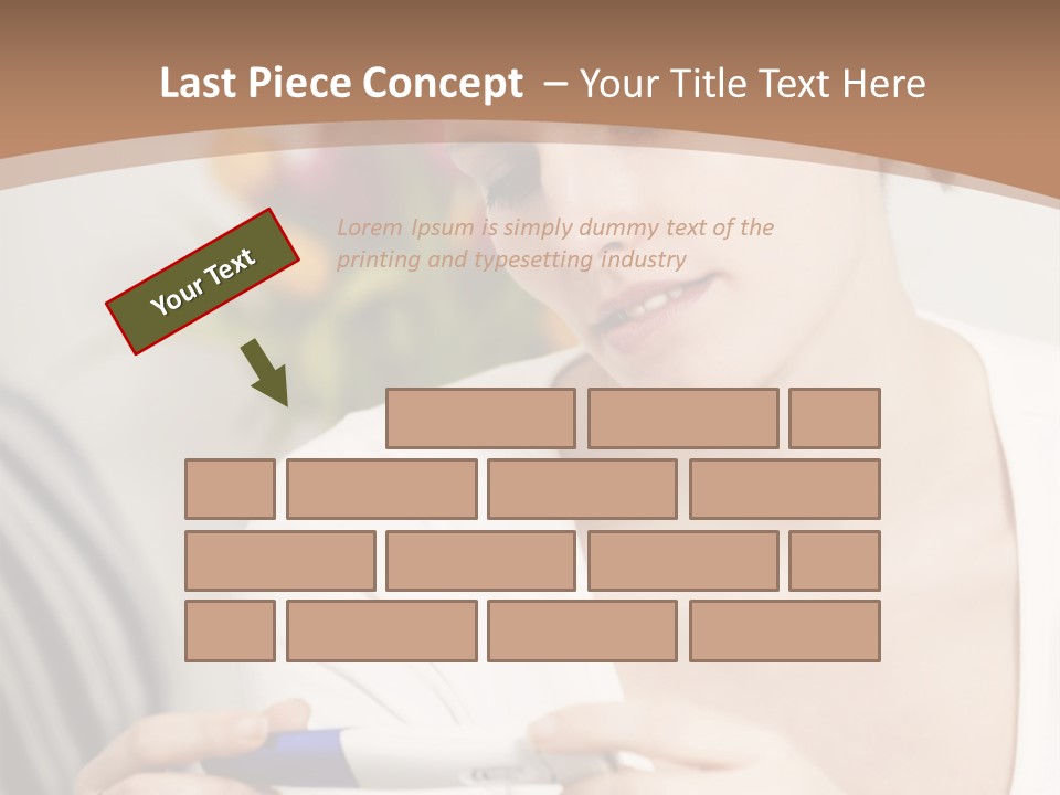 Care Scales Underwear PowerPoint Template