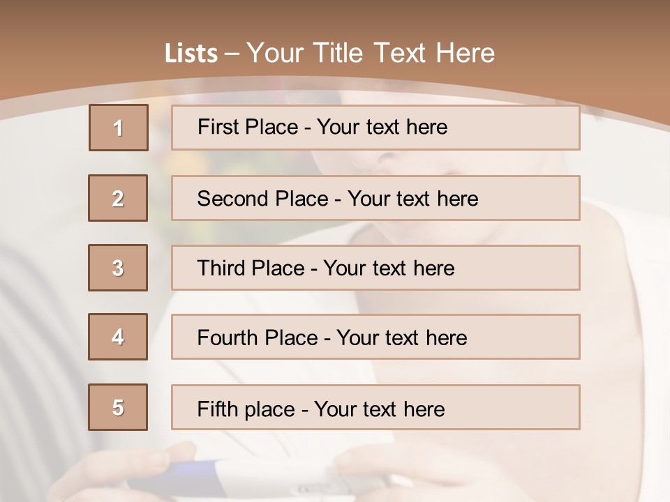 Care Scales Underwear PowerPoint Template
