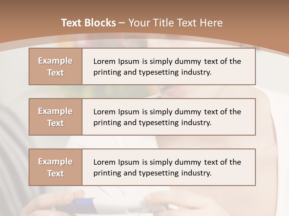 Care Scales Underwear PowerPoint Template