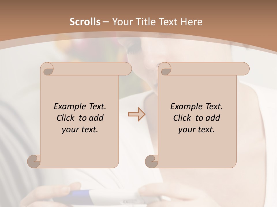 Care Scales Underwear PowerPoint Template