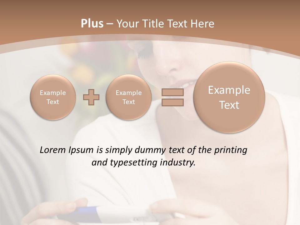 Care Scales Underwear PowerPoint Template
