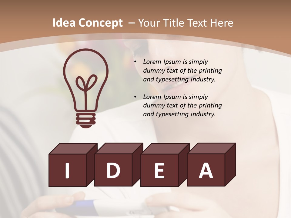 Care Scales Underwear PowerPoint Template