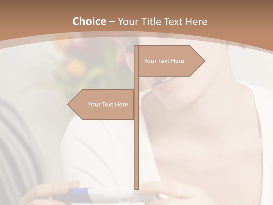 Care Scales Underwear PowerPoint Template
