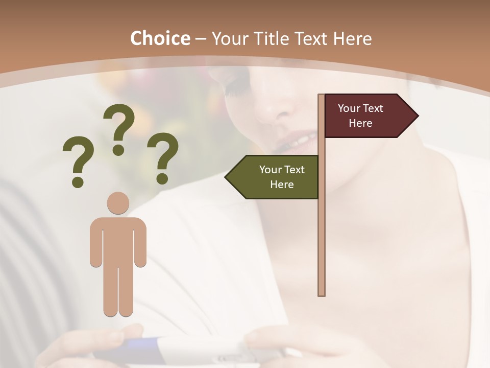 Care Scales Underwear PowerPoint Template