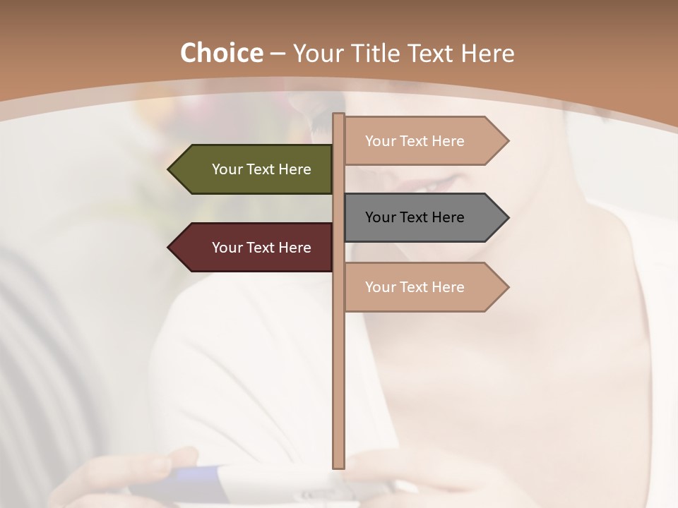 Care Scales Underwear PowerPoint Template