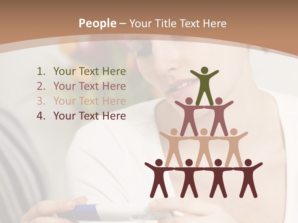 Care Scales Underwear PowerPoint Template