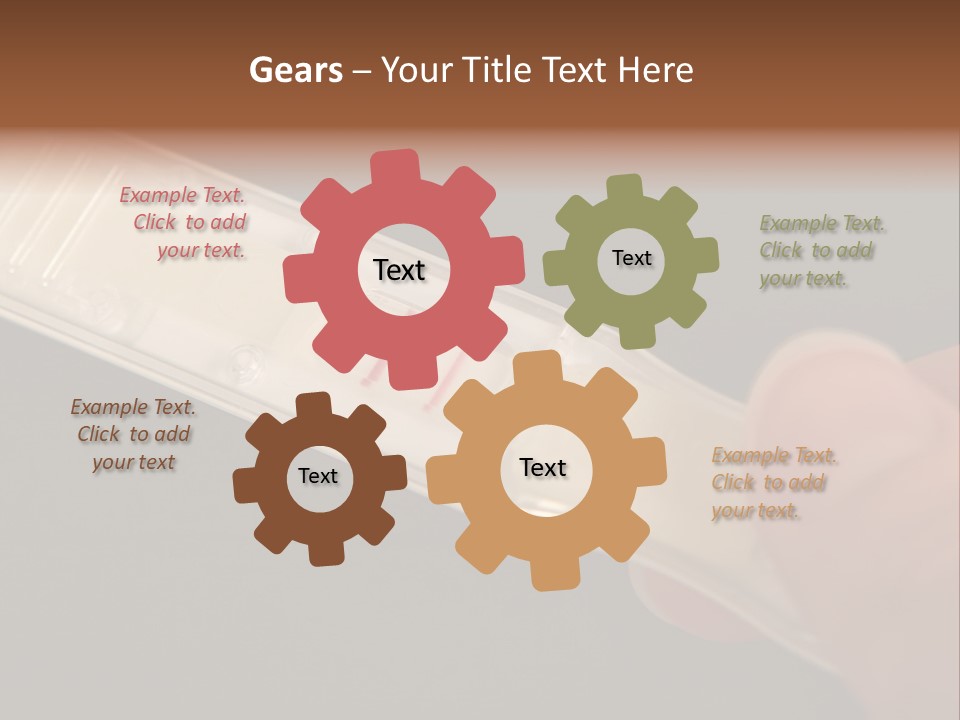 Scales Figure Girl PowerPoint Template