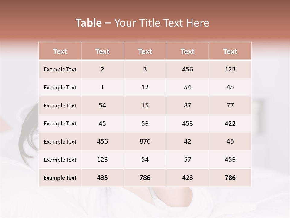 Perfect Body Beautiful PowerPoint Template