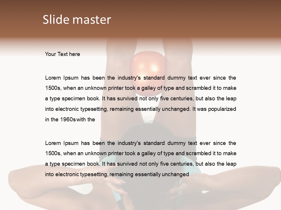 Lose Workout Weight PowerPoint Template