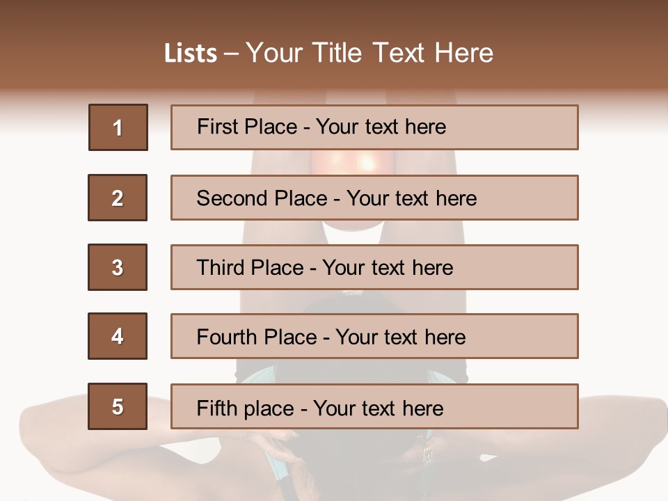 Lose Workout Weight PowerPoint Template