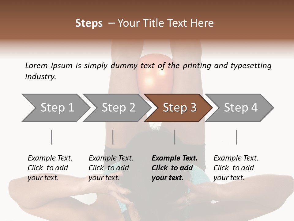 Lose Workout Weight PowerPoint Template