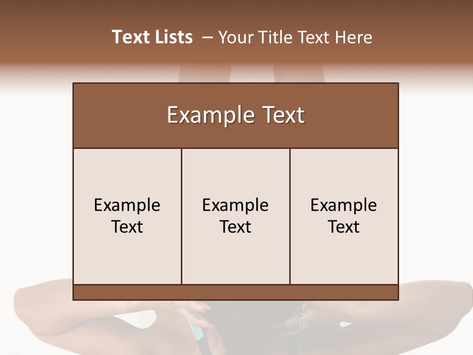 Lose Workout Weight PowerPoint Template