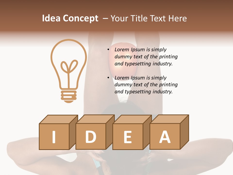 Lose Workout Weight PowerPoint Template