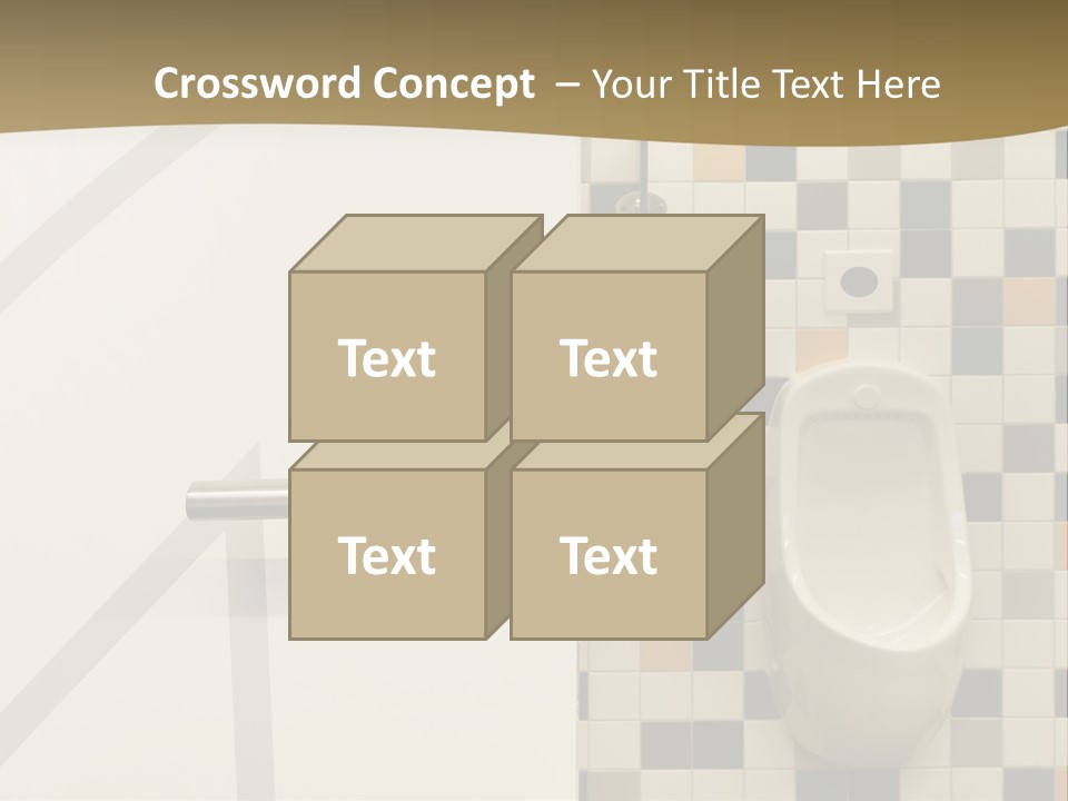 Floor Nobody White PowerPoint Template